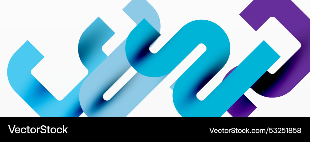 Wave lines minimal abstract background Vector Image