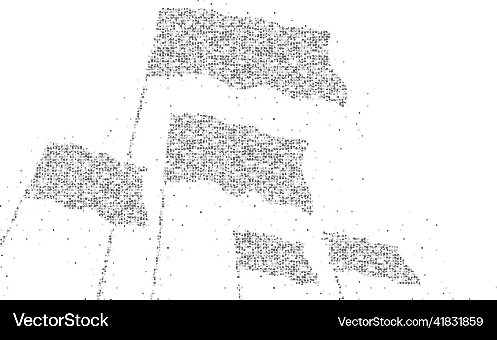Abstract geometric circle dot molecule particle Abstract geometric circle dot molecule particle Vector Image