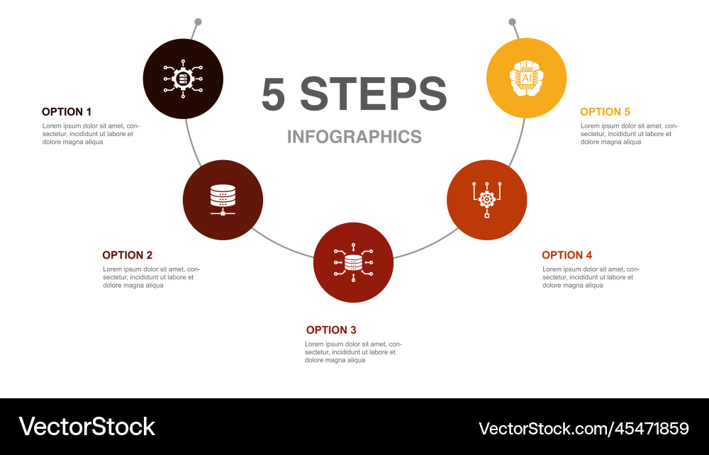 Big Data Datenbank Aggregationsalgorithmus vektorbild