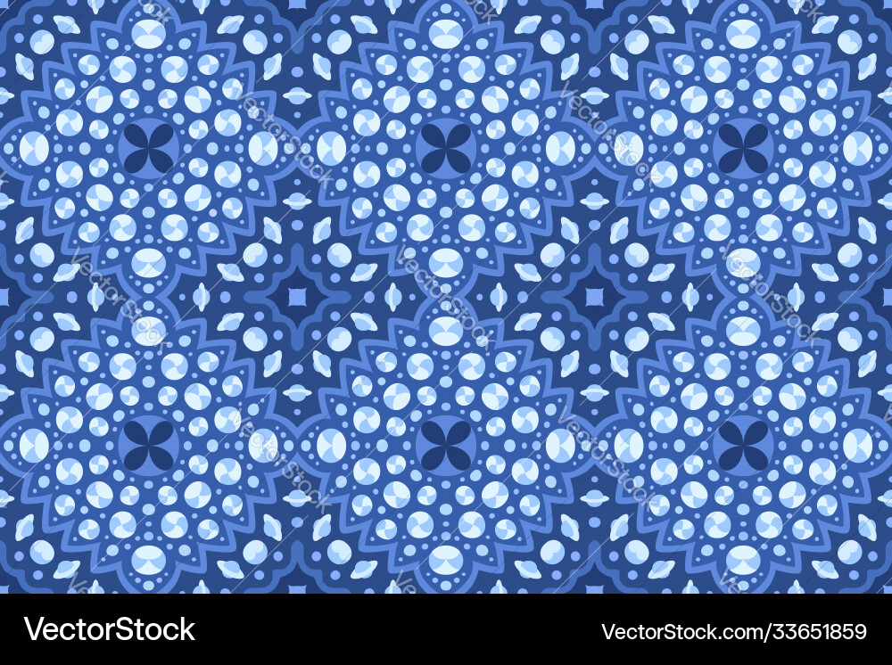 Cosmic seamless pattern with planets and Cosmic seamless pattern with planets and vector image
