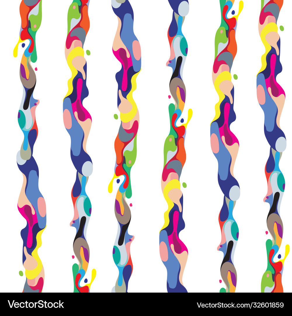 Creative abstract seamless pattern with splashing Creative abstract seamless pattern with splashing vector image