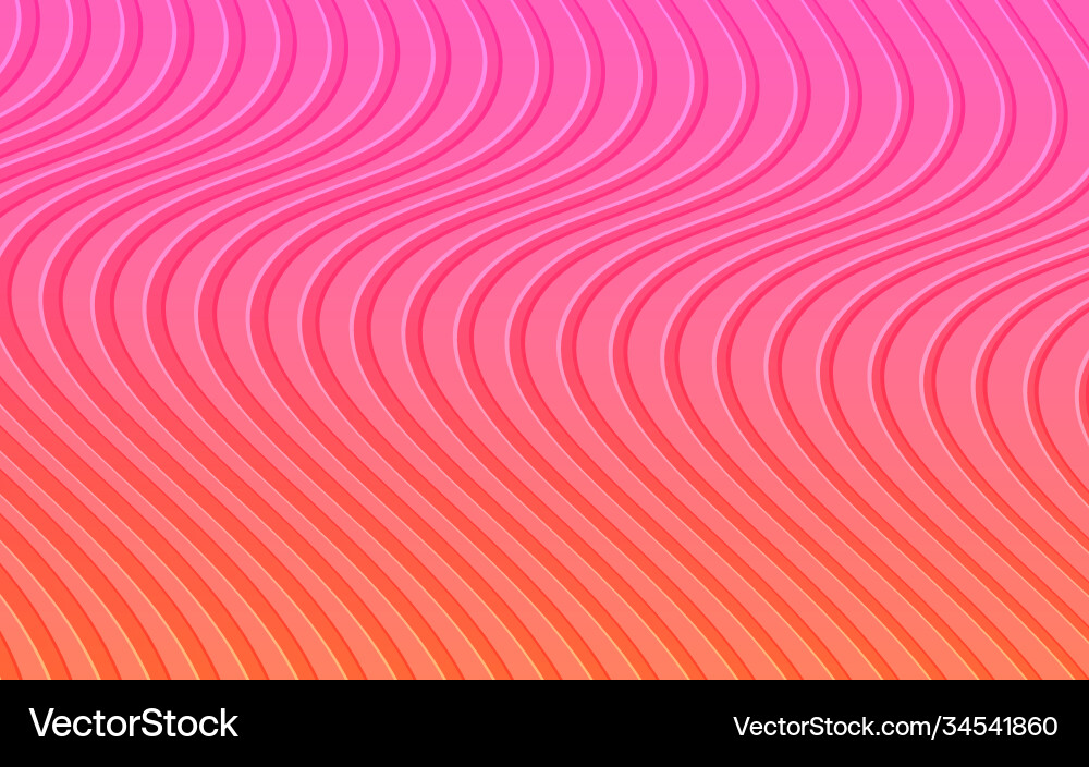 Abstract Wavy Gradient Background vector image