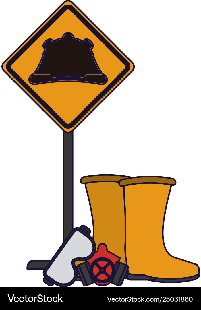 Construction equipment and tools Construction equipment and tools vector image