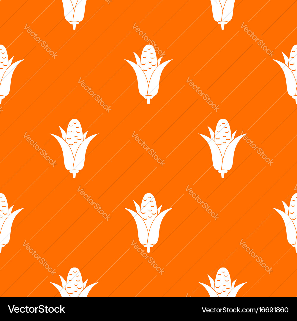Corncob pattern seamless Vector Image