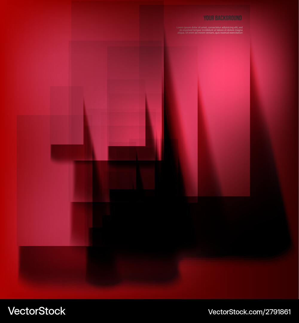 Background abstract fractal shadow design vector image