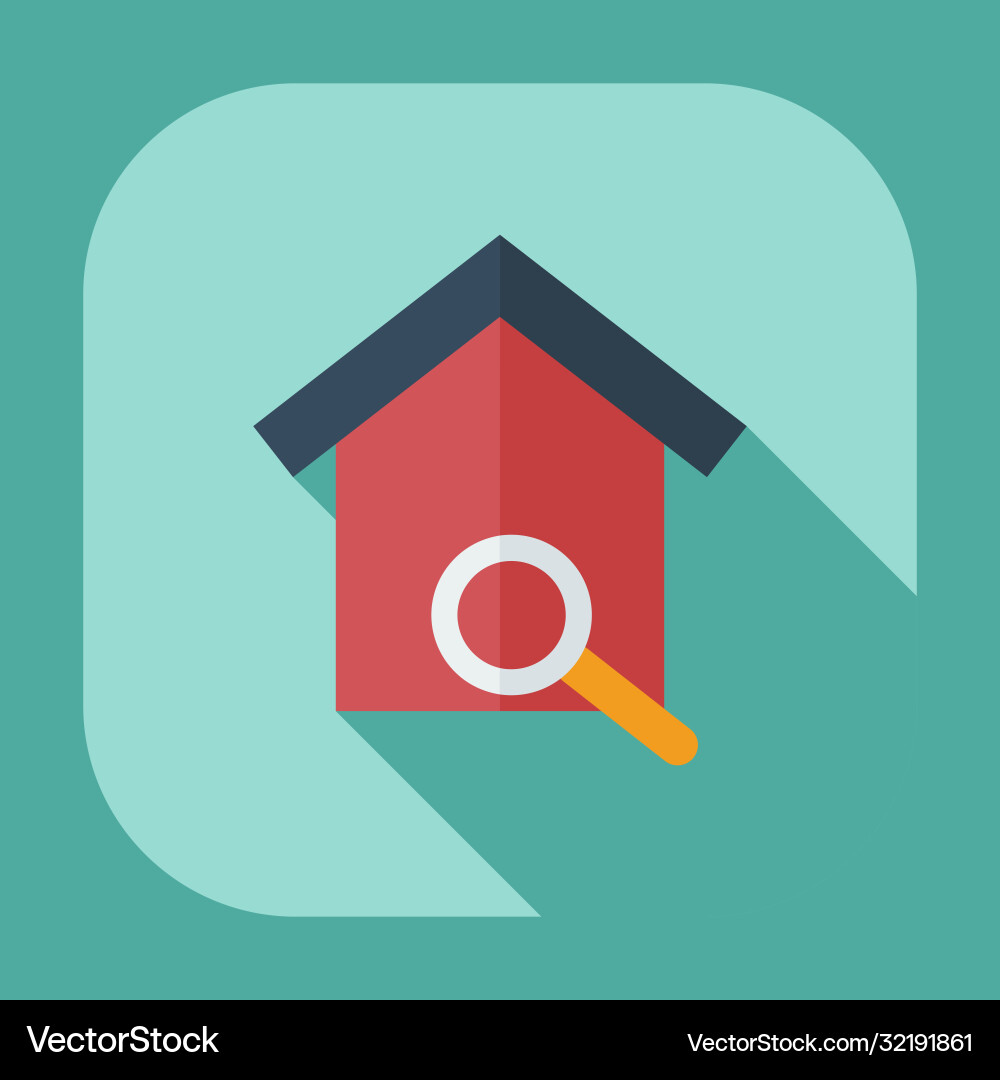 Flat modern design with shadow icons nesting box Flat modern design with shadow icons nesting box Vector Image