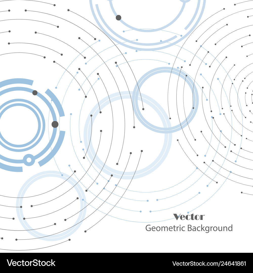 Geometric pattern with connected lines and dots Geometric pattern with connected lines and dots vector image