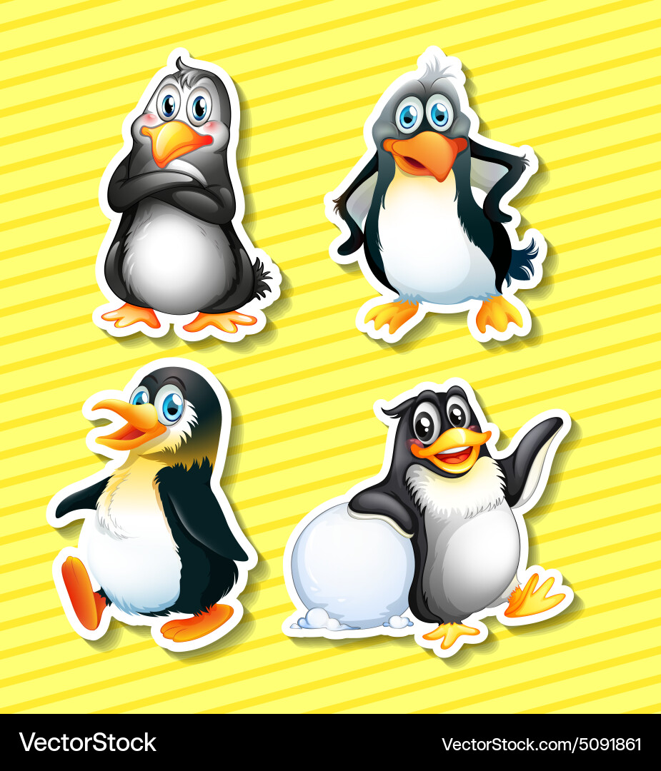 Stickers Royalty Free Vector Image - VectorStock