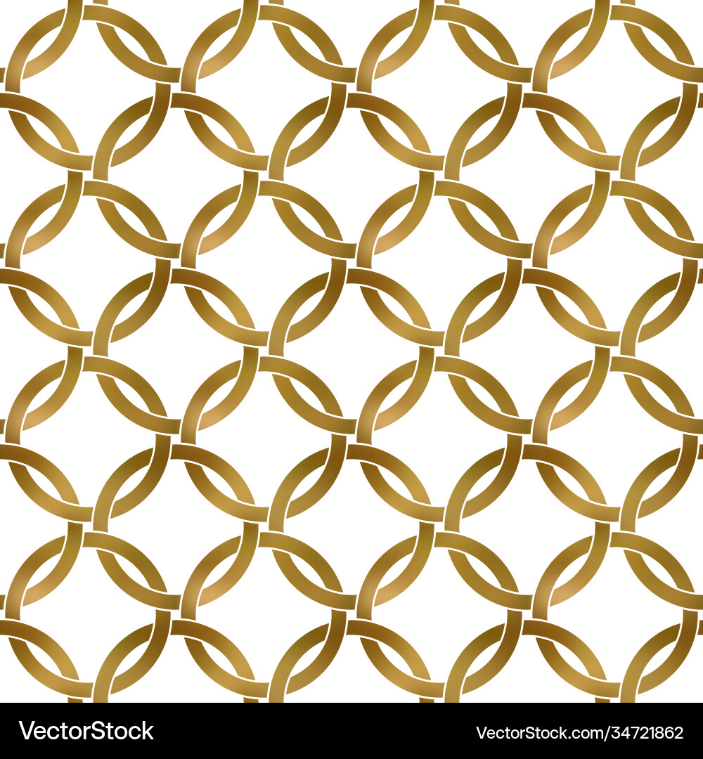 Abstract repeatable pattern background golden Abstract repeatable pattern background golden vector image