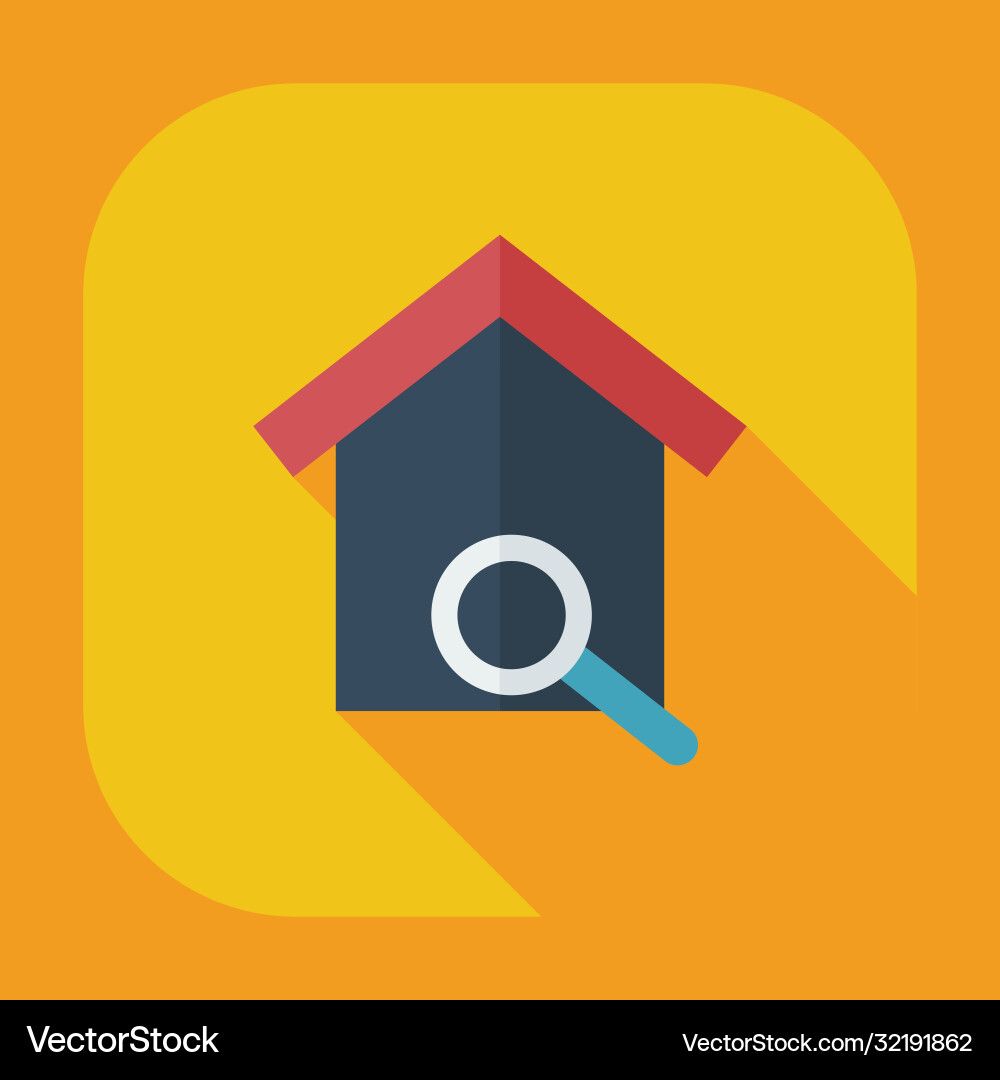 Flat modern design with shadow icons nesting box Flat modern design with shadow icons nesting box vector image
