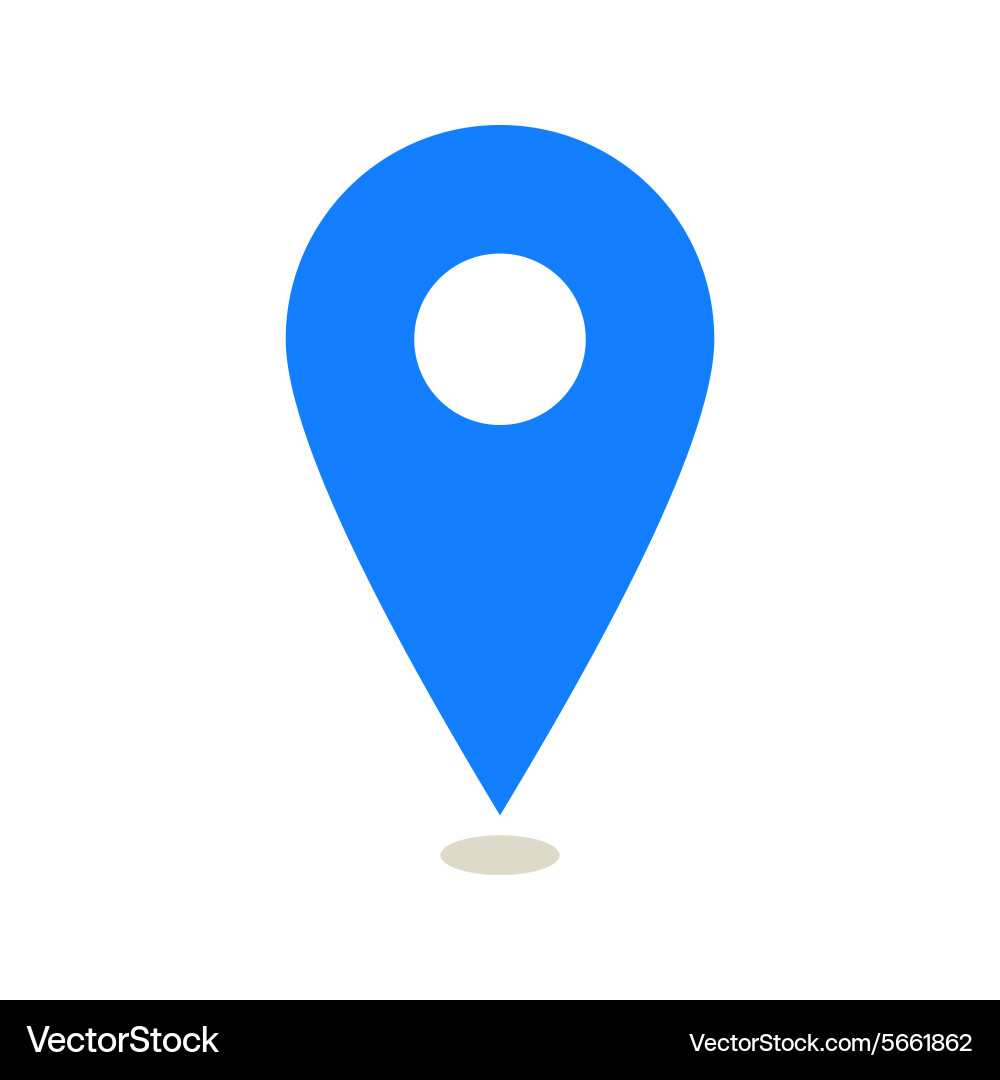 Map Pointer Icon vector image