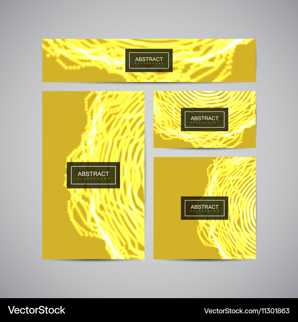 Abstract Particle Background vector image