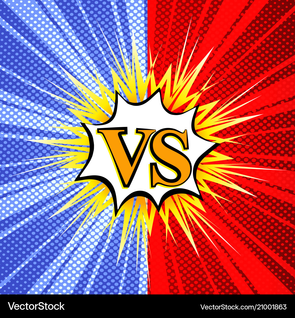 Dynamic Battle Backdrop Vector Image
