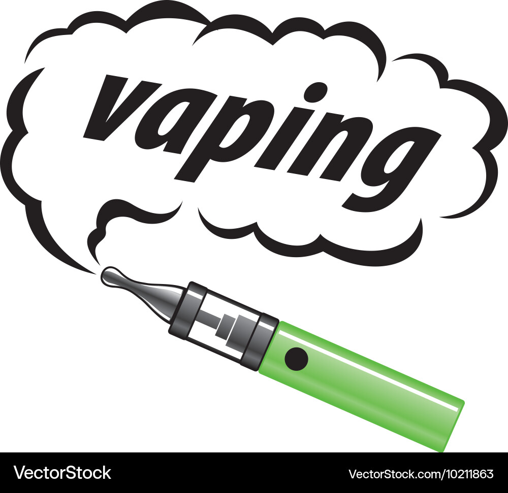 Electronic Cigarette Logo  Royalty-Free Vector | VectorStock
