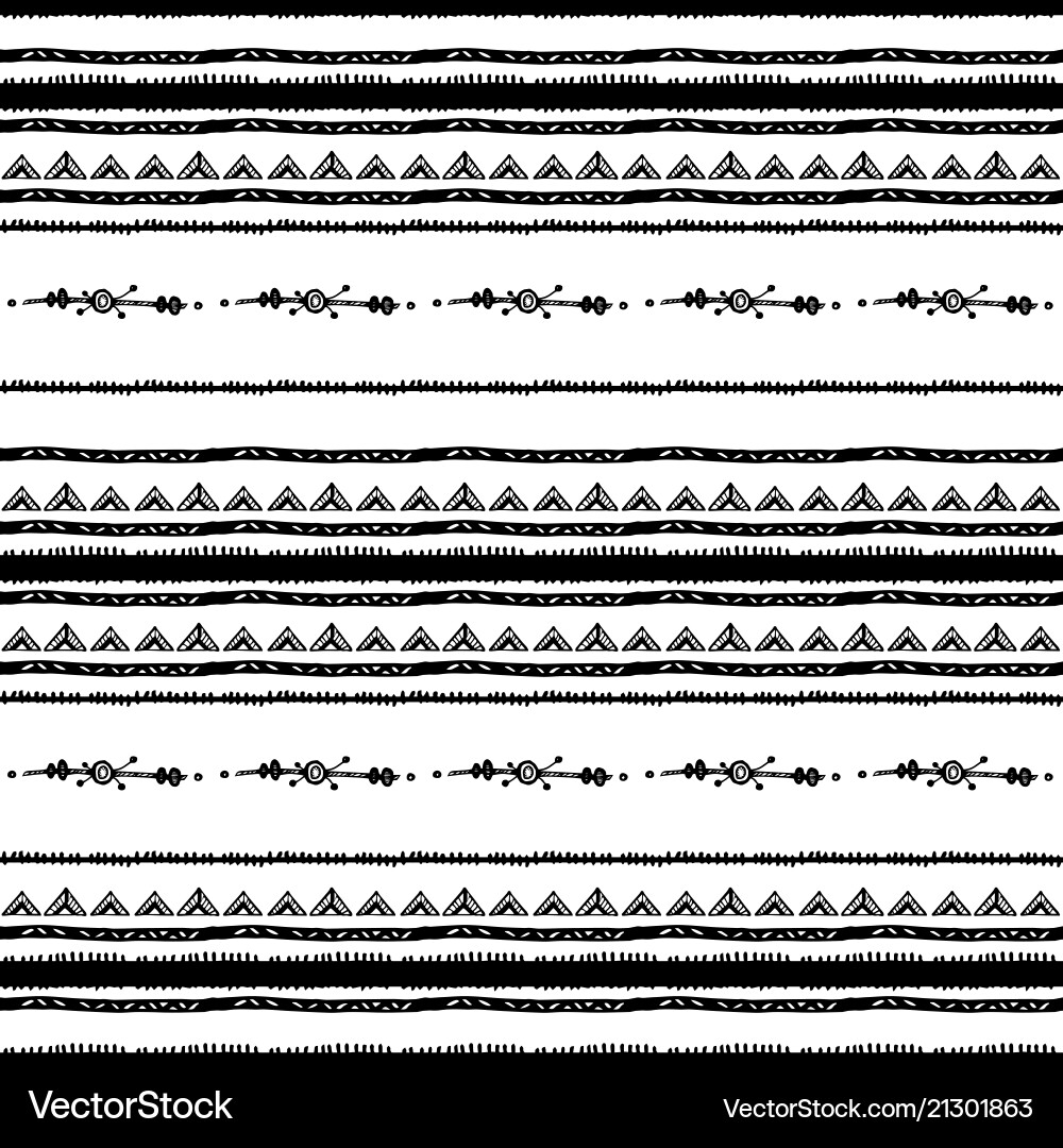 Ethnic seamless pattern in native style Ethnic seamless pattern in native style vector image