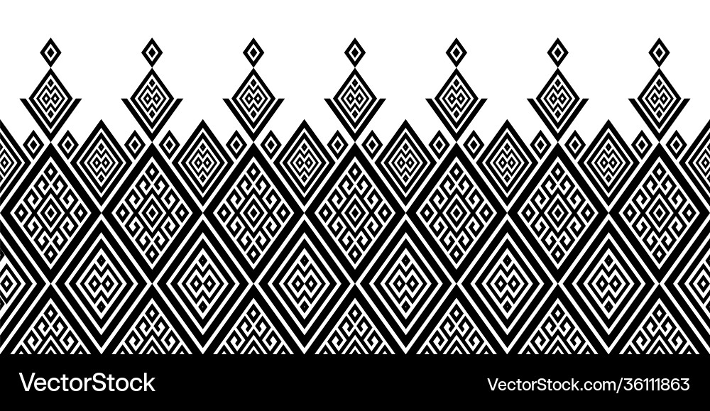 Geometric Pattern Repeating Tile vector image
