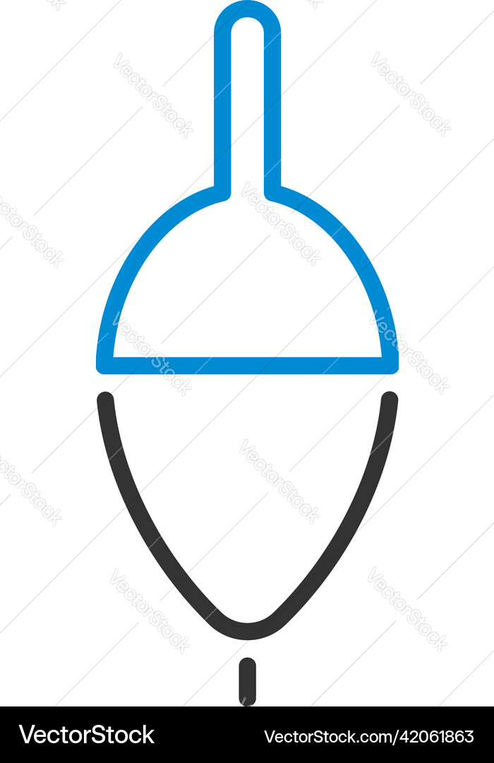 Icon of float vector image