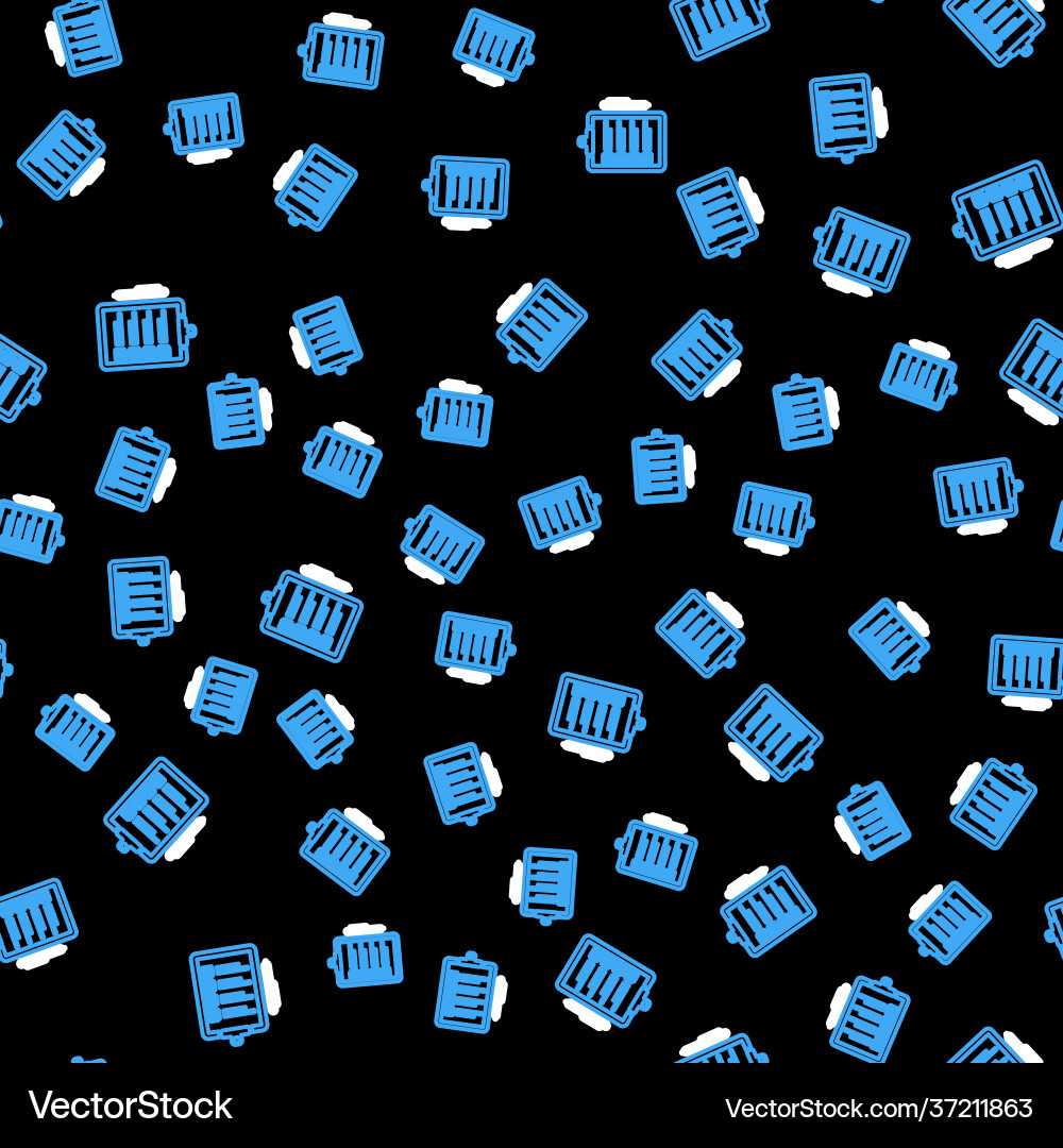Line verification delivery list clipboard Line verification delivery list clipboard vector image