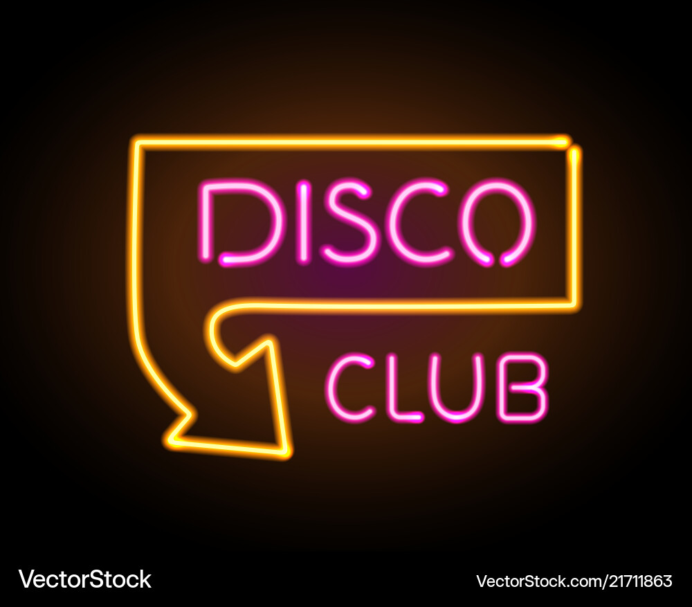 Neon glowing arrow pointer Neon glowing arrow pointer Vector Image