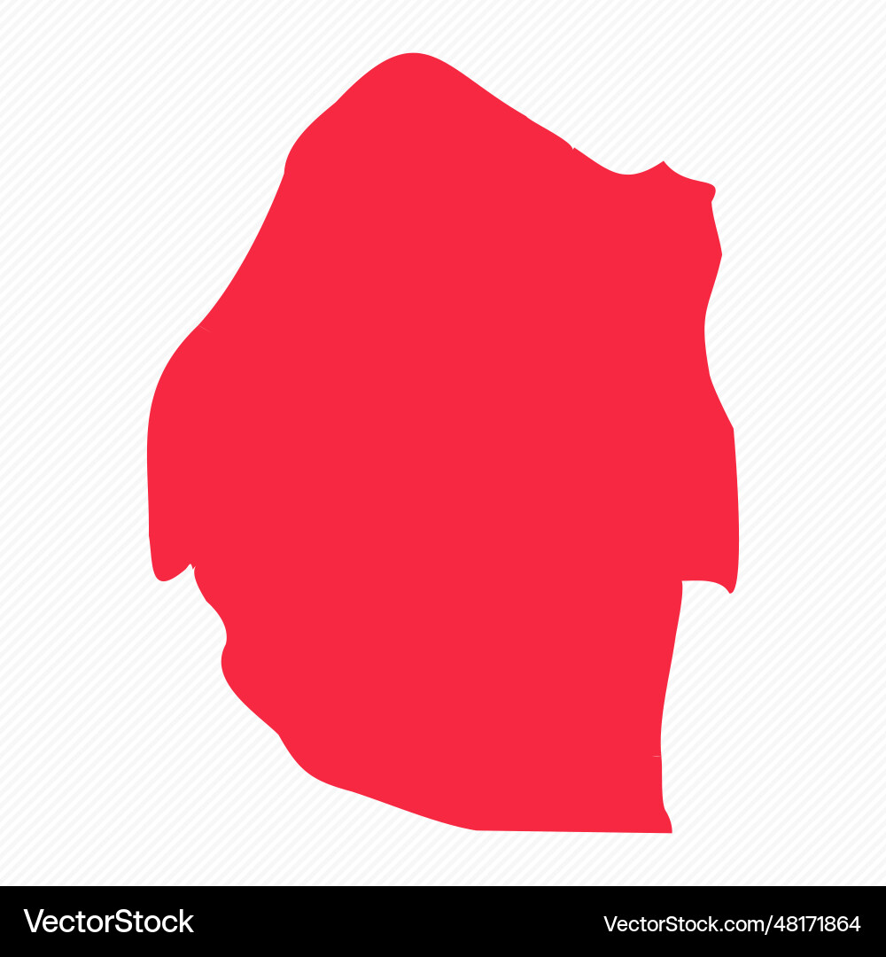 Abstract swaziland simple map background Abstract swaziland simple map background vector image