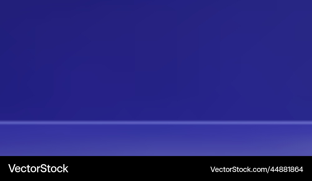 Blue empty room with copy space for display Blue empty room with copy space for display vector image