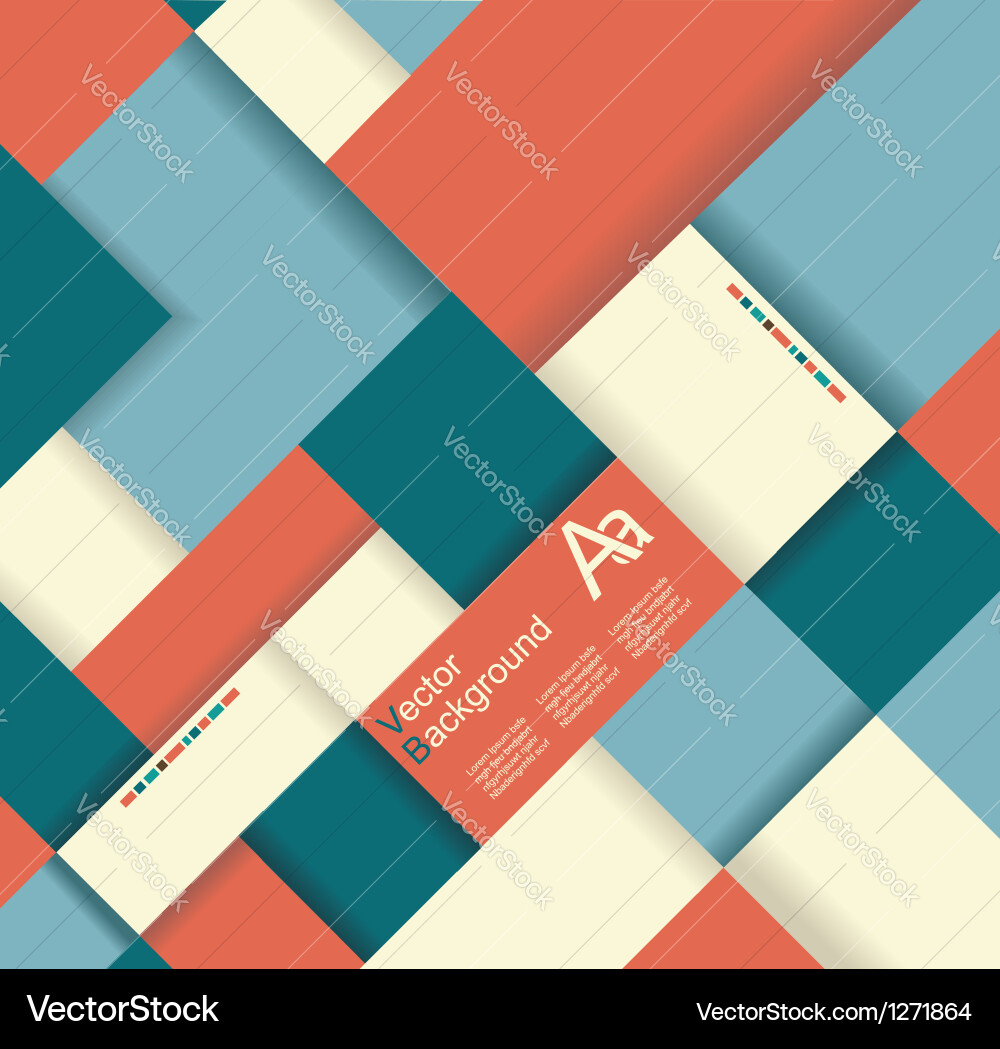 Geometric Shape Pattern vector image