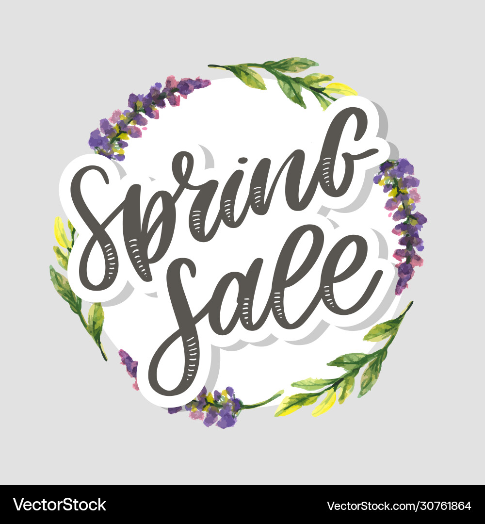 Watercolor sale banner background template Watercolor sale banner background template vector image