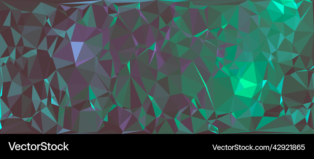Abstract polygonal background triangular vector image