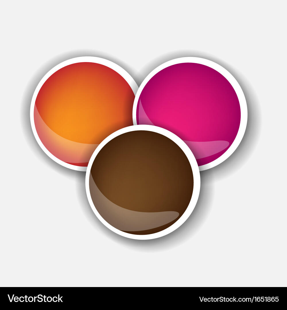 Background with abstract blank for text Vector Image