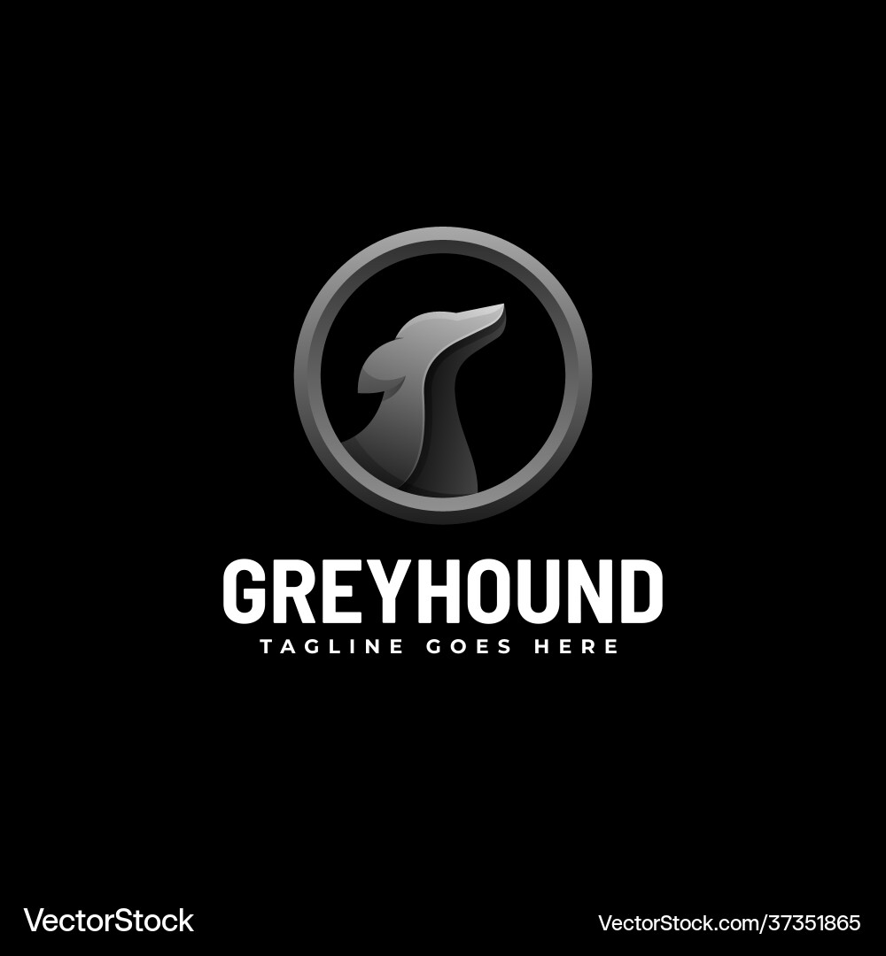 Greyhound Logo - Modern & Dynamic Vektorbild