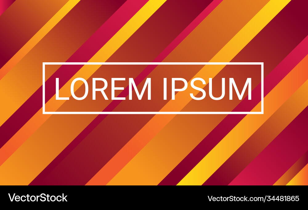 Modern and simple gradient geometric background Vector Image