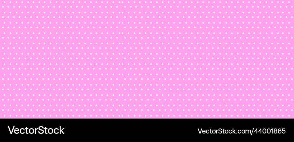 Pink polka dot pattern Royalty Free Vector Image