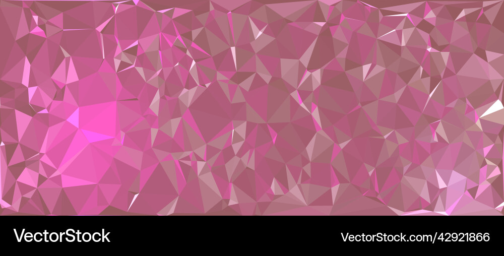 Abstract Triangular Polygon Background vector image