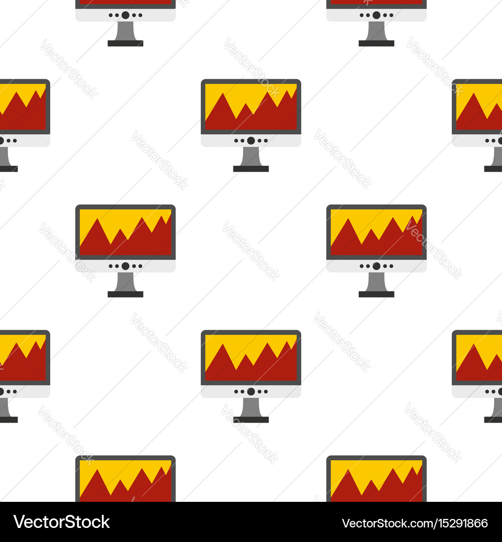 Computer pattern flat Vector Image