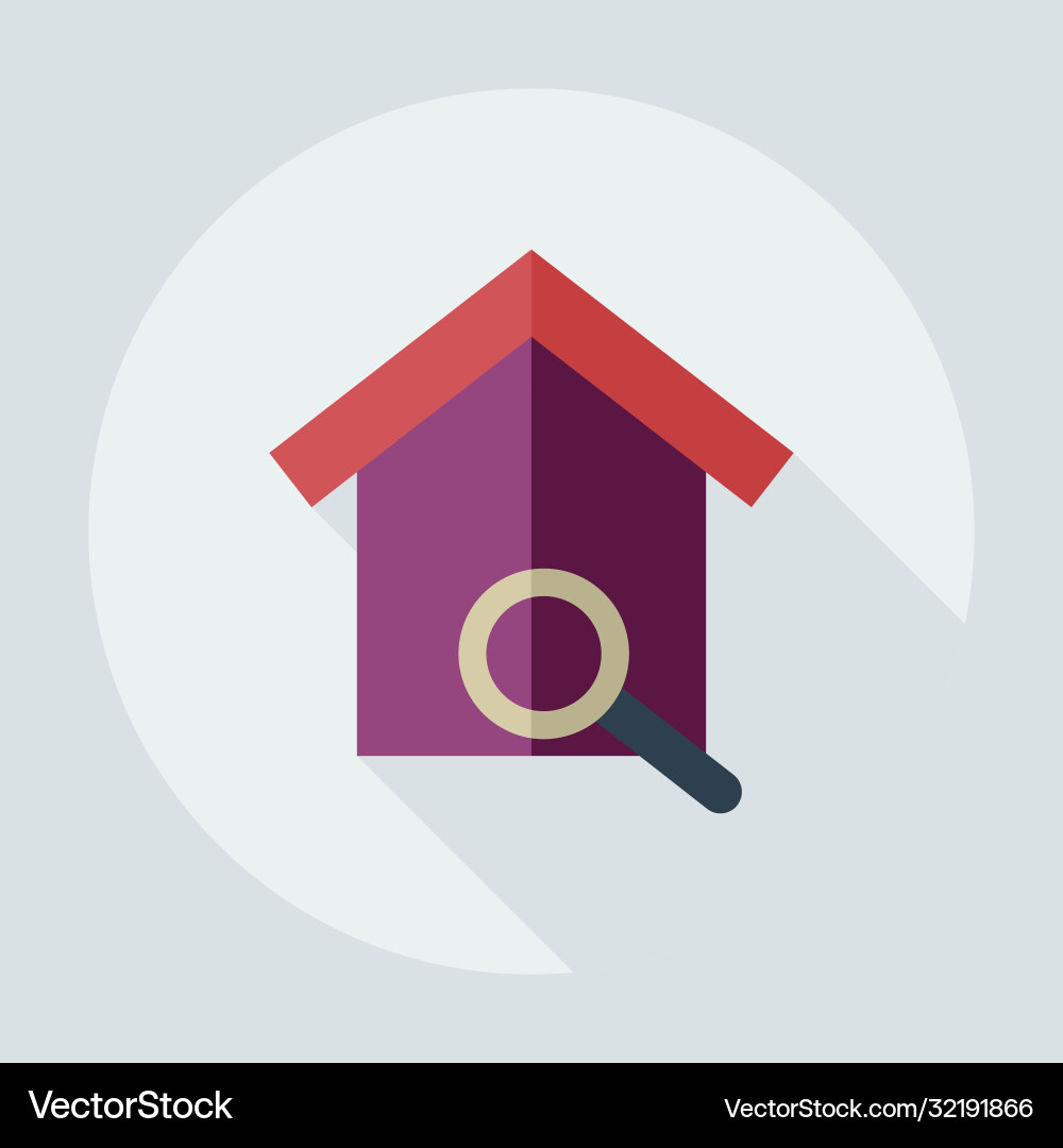 Flat modern design with shadow icons nesting box Flat modern design with shadow icons nesting box Vector Image