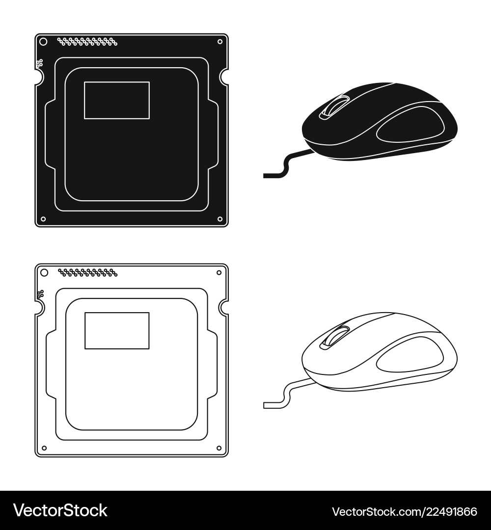 Isolated object of laptop and device sign Isolated object of laptop and device sign vector image