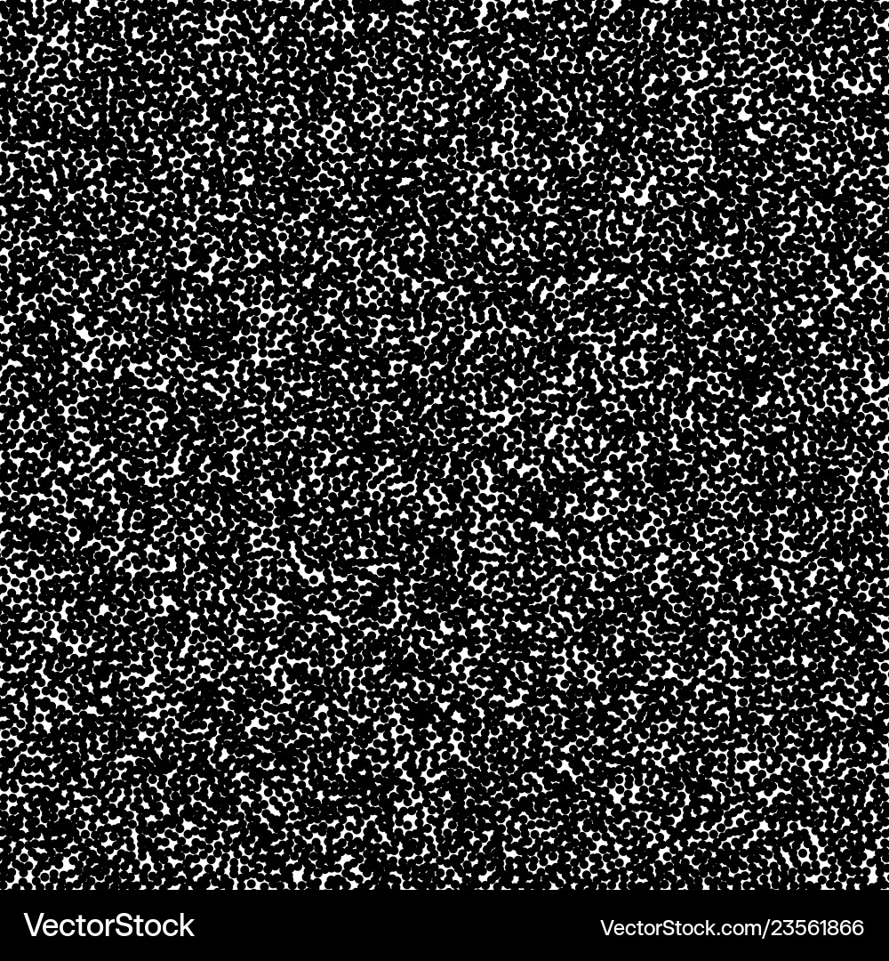 Pointillism high density seamless dots pattern Pointillism high density seamless dots pattern vector image