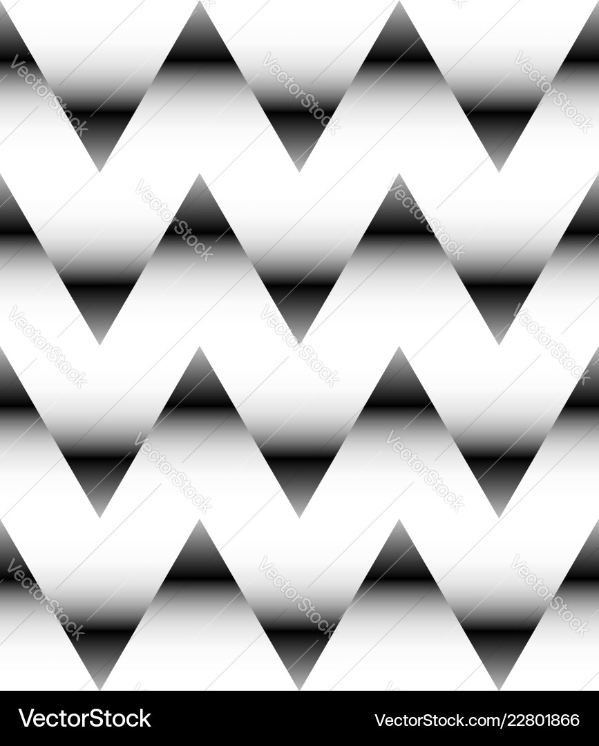 Seamless pattern triangular shapes vector image