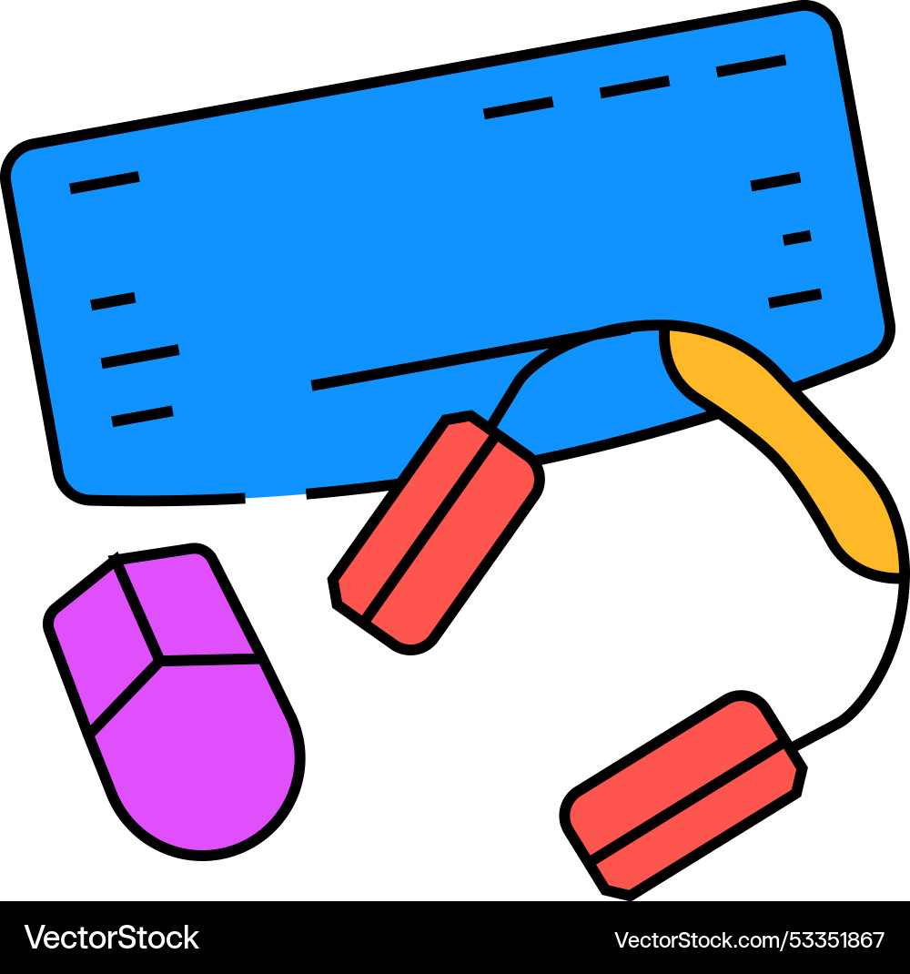 Peripheral setup repair computer icon color Peripheral setup repair computer icon color vector image