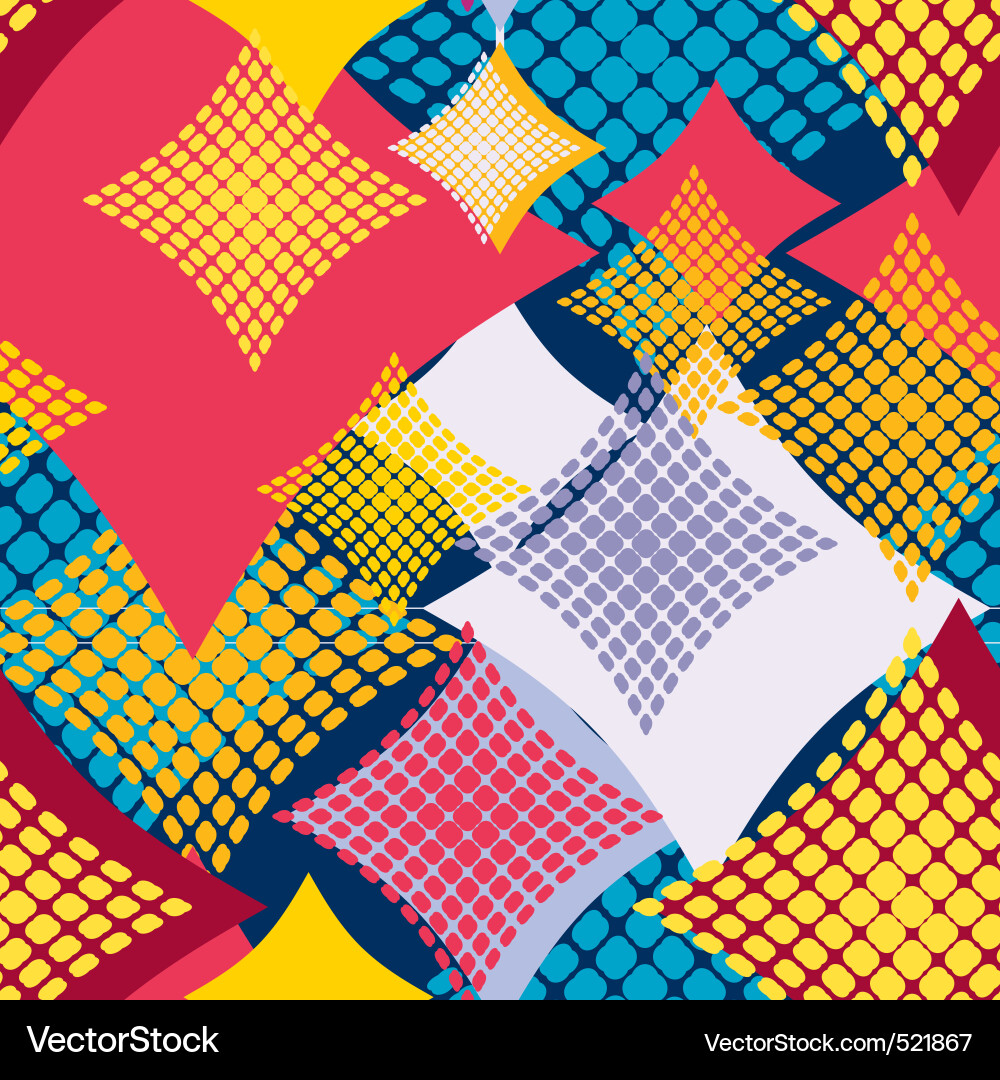 Seamless pattern vector image