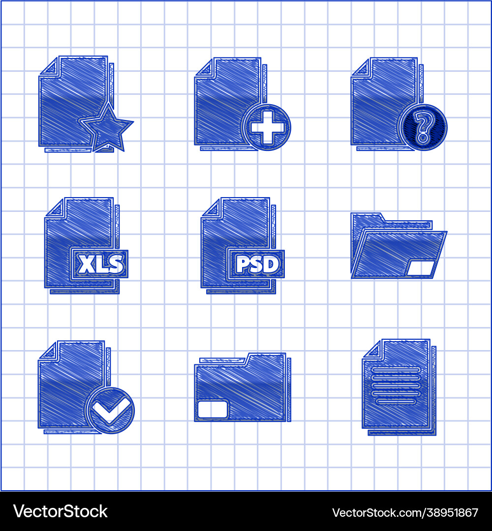 Set psd file document folder and check Vector Image
