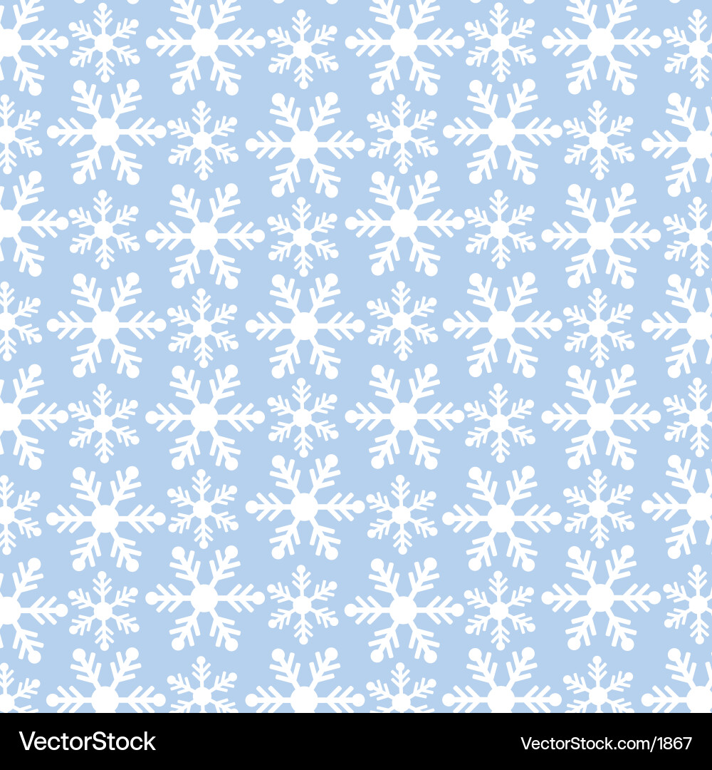 Snowflake background Vector Image