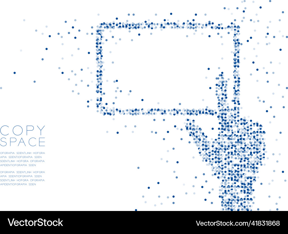 Abstract geometric circle dot molecule particle Abstract geometric circle dot molecule particle vector image