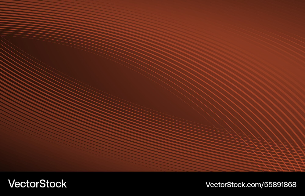 Dark orange gradient with curve line abstract Dark orange gradient with curve line abstract Vector Image