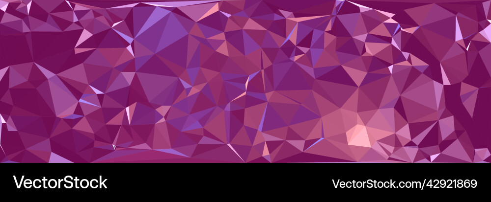 Abstract polygonal background triangular vector image
