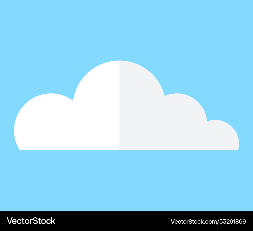 Cloud metaphors intertwine creating poetic Cloud metaphors intertwine creating poetic Vector Image