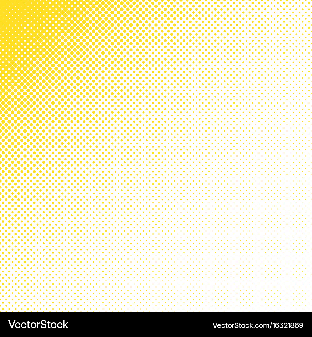Geometrical halftone circle pattern background vector image
