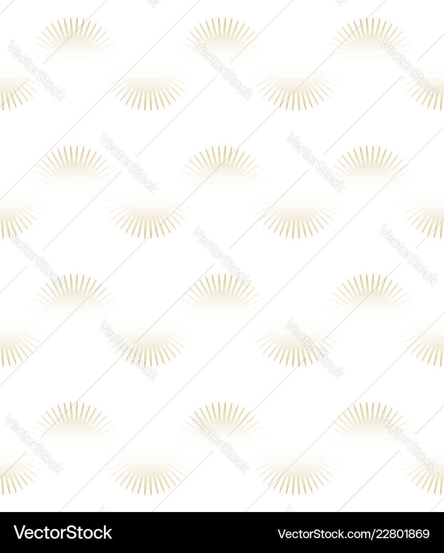 Repeatable pattern pointed shapes vector image