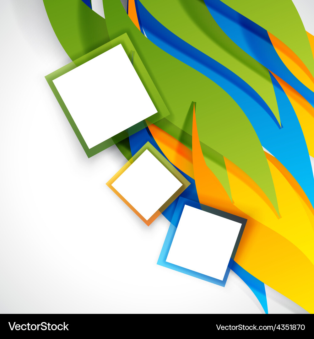 Abstract background design vector image