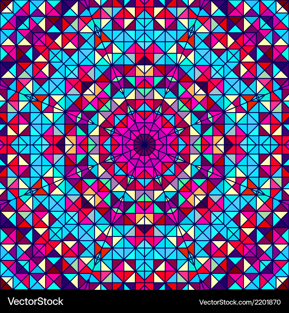 Abstract geometric color background Vector Image